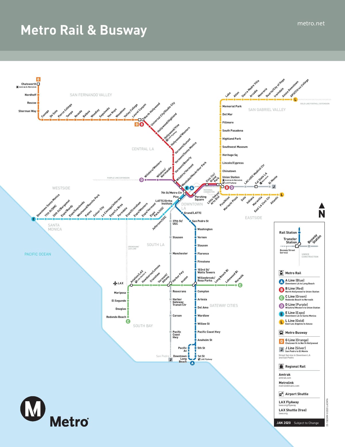 lacmta mapě