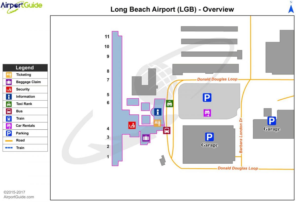 mapu long beach letiště