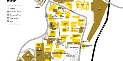 Cal state Los Angeles mapě