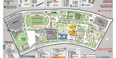 East Los Angeles college campus mapa