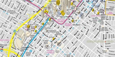 Mapa Los Angeles 3d