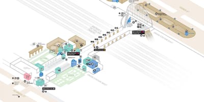 LA union station mapě