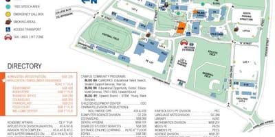 West Los Angeles college mapa